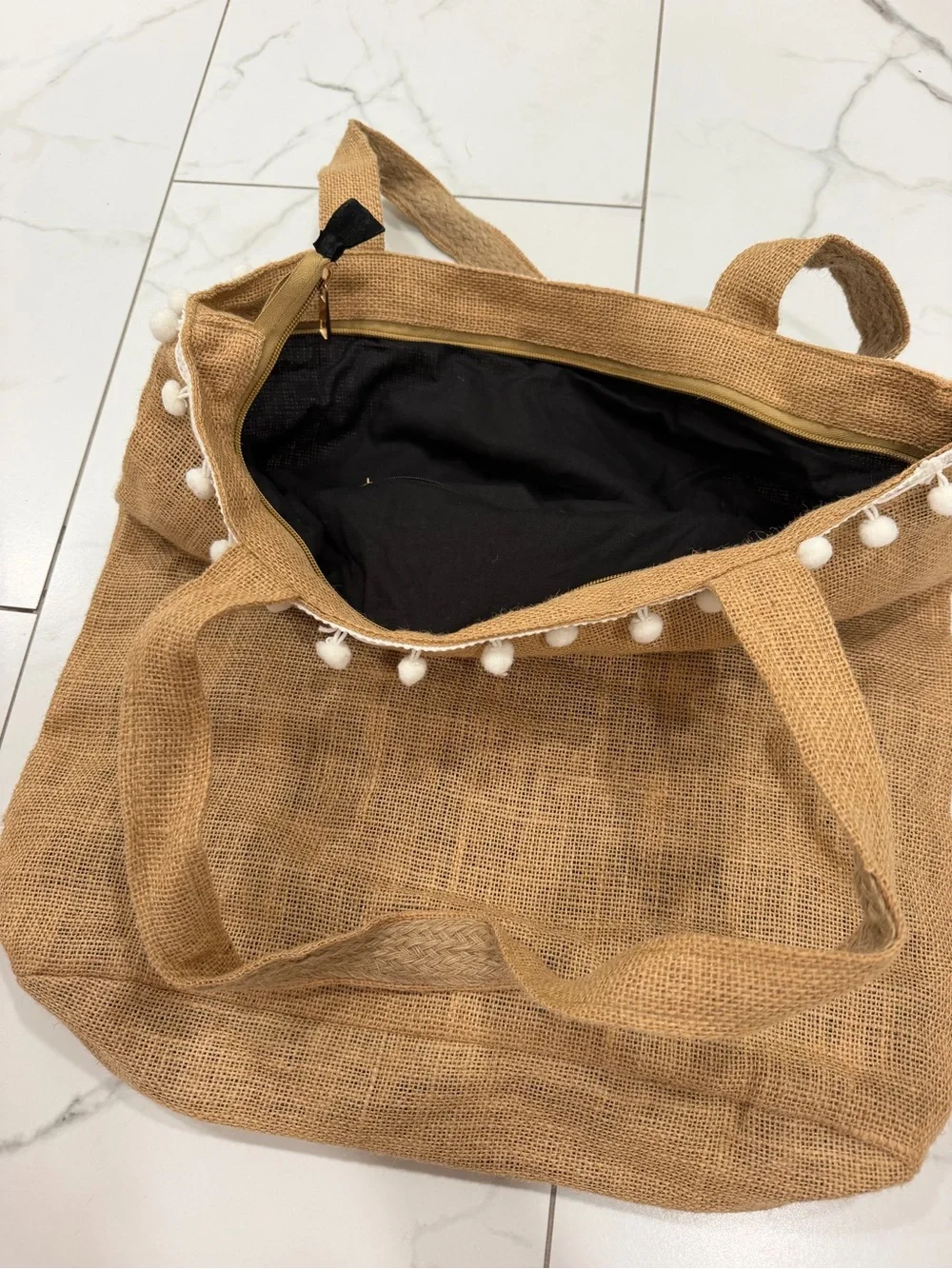Woven Beach Tote Bag